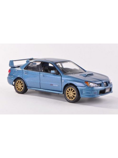 Motor-Max - Subaru Impreza WRX STi, blau, 1:24