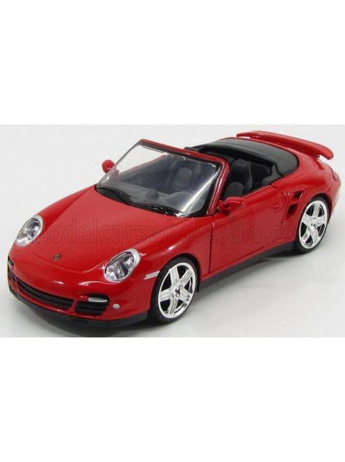 Motor-Max - PORSCHE 911 997 TURBO CABRIOLET 2007 RED