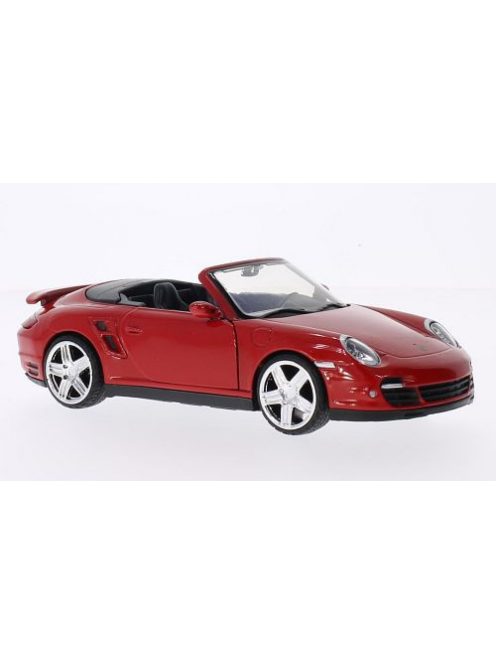 Motor-Max - Porsche 911 Turbo Cabriolet (997), rot, 1:24