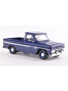   Motor-Max - Chevrolet C10 Fleetside Pick Up, dunkelblau, 1966, 1:24