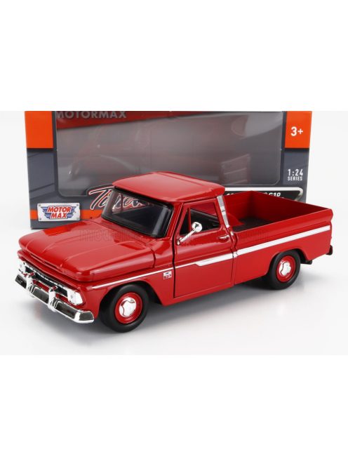 Motor-Max - CHEVROLET C-10 FLEETSIDE PICK-UP 1966 RED