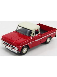 Motor-Max - CHEVROLET C-10 FLEETSIDE PICK-UP 1966 RED WHITE