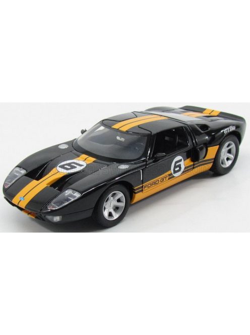 Motor-Max - FORD USA GT40 N 6 RACING 2005 BLACK YELLOW