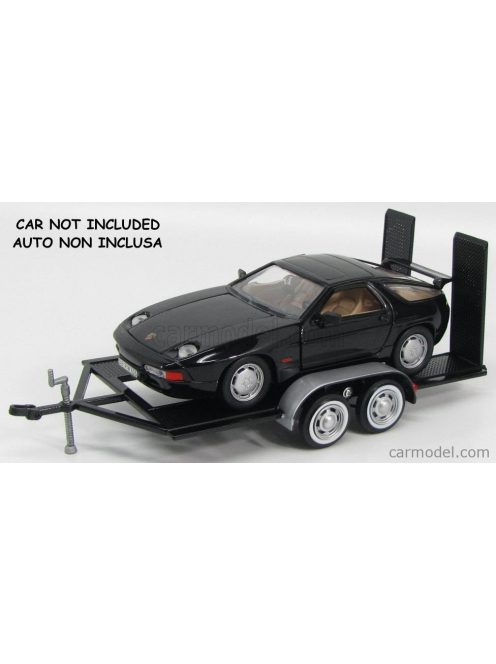 Motor-Max - Accessories Trailer For Car Black Silver