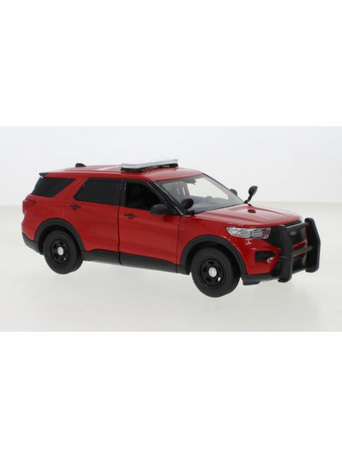 Motor-Max - Ford Police Interceptor Utility, rot, 2022, 1:24