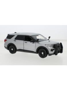   Motor-Max - Ford Police Interceptor Utility, silber, 2022, 1:24