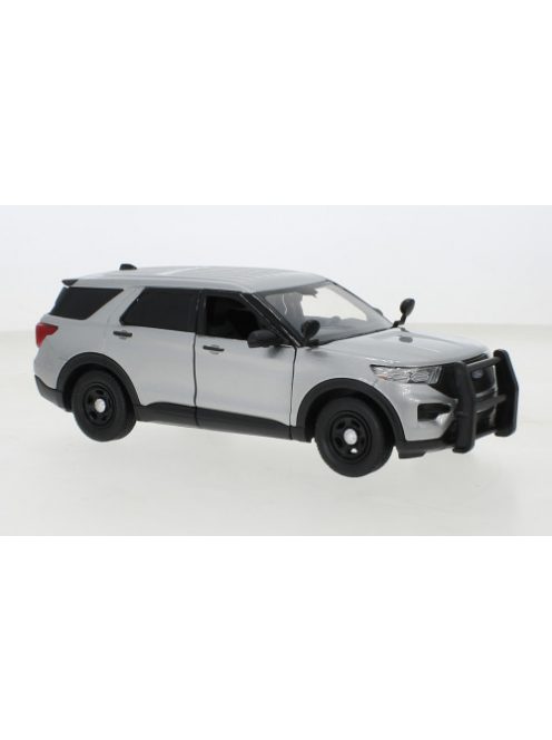 Motor-Max - Ford Police Interceptor Utility, silber, 2022, 1:24