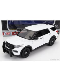   Motor-Max - Ford Usa Utility Police Interceptor With Push Bumper 2022 White