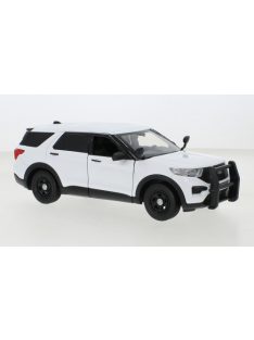   Motor-Max - Ford Police Interceptor Utility, weiss, 2022, 1:24