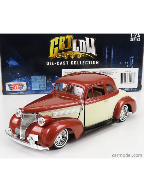 Motor-Max - Chevrolet Coupe Custom 1939 Brown Cream