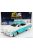 Motor-Max - Chevrolet Bel Air 1957 White Light Blue