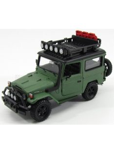   Motor-Max - TOYOTA FJ40 LAND CRUISER HARD-TOP CLOSED OFF ROAD VERSION 1980 MATT GREEN BLACK