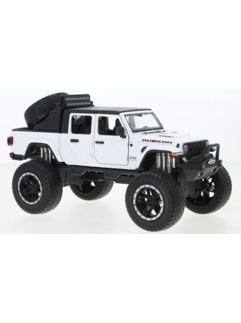 Motor-Max - Jeep Gladiator Rubicon Offroad, weiss, 2021, 1:24