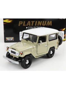   Motor-Max - TOYOTA FJ40 LAND CRUISER HARD-TOP CLOSED 1980 BEIGE WHITE