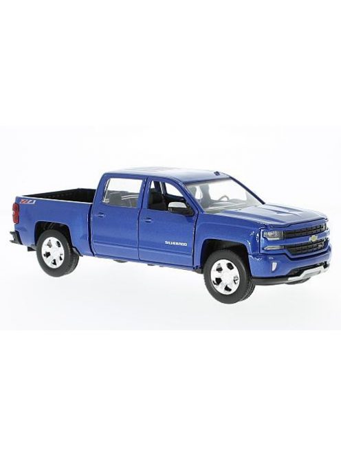 Motor-Max - Chevrolet Silverado 1500 LT - Z71, blau, 2017, 1:24