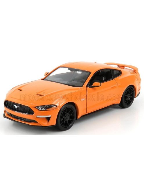 Motor-Max - FORD USA MUSTANG GT COUPE 2018 ORANGE