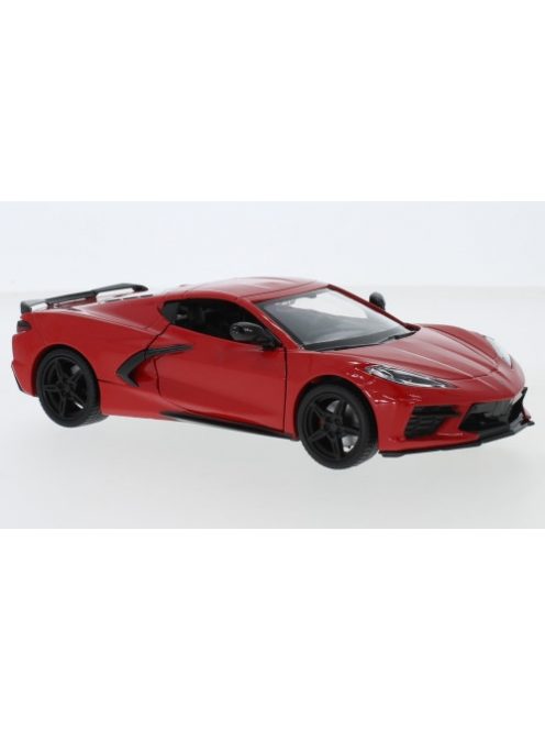 Motor-Max - Chevrolet Corvette C8 Stingray, rot, 2020, 1:24