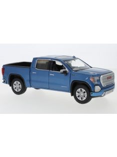   Motor-Max - GMC Sierra 1500 Denali Crew Cab, blau, 2019, 1:24