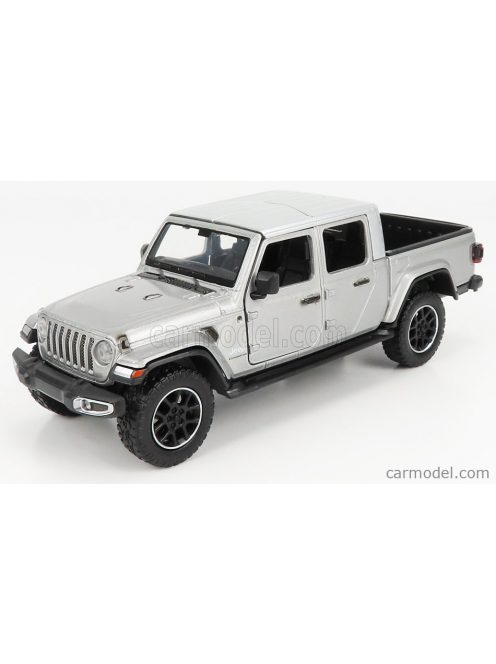 Motor-Max - Jeep Gladiator Pick-Up Overland Hard-Top Closed 2020 Silver