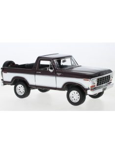   Motor-Max - Ford Bronco Ranger XLT, violett/weiss, 1978, 1:24