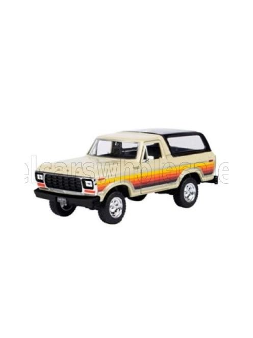 Motor-Max - FORD USA BRONCO HARD-TOP CLOSED 1978 BEIGE BLACK