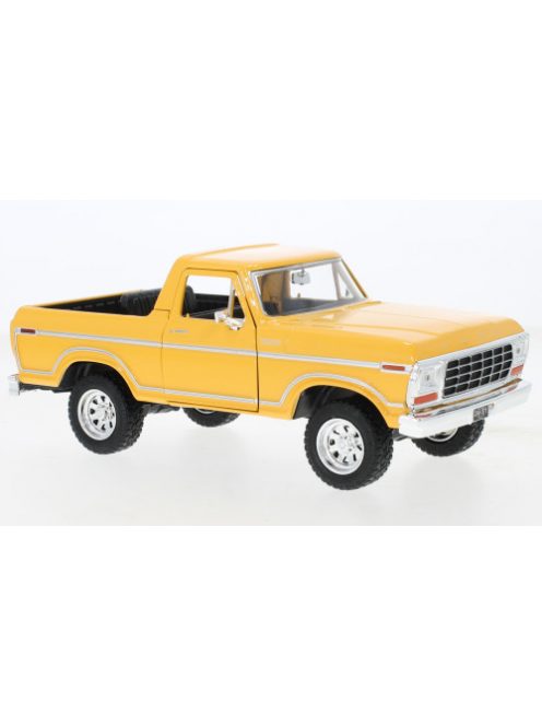 Motor-Max - Ford Bronco Custom, dunkelgelb, 1978, 1:24