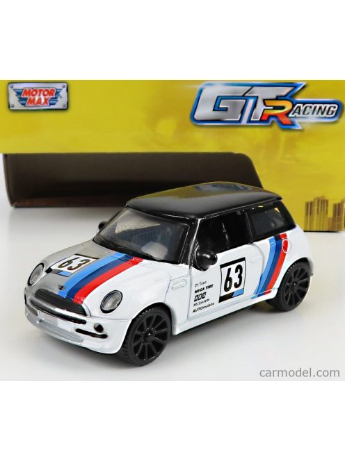 Motor-Max - Mini Cooper N 63 Racing 2005 White Black