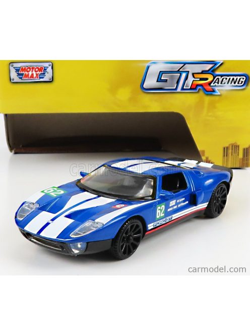 Motor-Max - Ford Usa Gt40 N 62 Racing 1966 Blue White