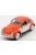 Motor-Max - Volkswagen Beetle With Top Luggage Rack 1959 Orange White