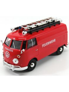 Motor-Max - VOLKSWAGEN T1 TYPE 2 VAN FEUERWEHR 1962 RED