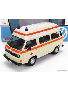   Motor-Max - Volkswagen T3 Minibus High Roof Ambulance 1983 Cream White