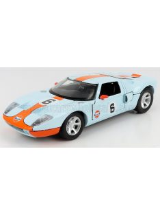 Motor-Max - FORD USA GT GULF N 6 1968 LIGHT BLUE ORANGE