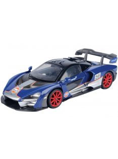   Motor-Max - McLAREN SENNA N 56 GULF RACING 2018 BLUE SILVER BLACK