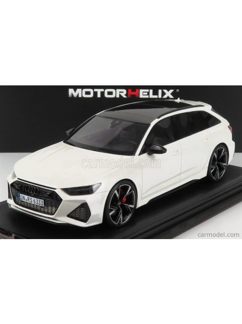 Motorhelix - Audi A6 Rs6 Avant (C8) 2020 Carrara White