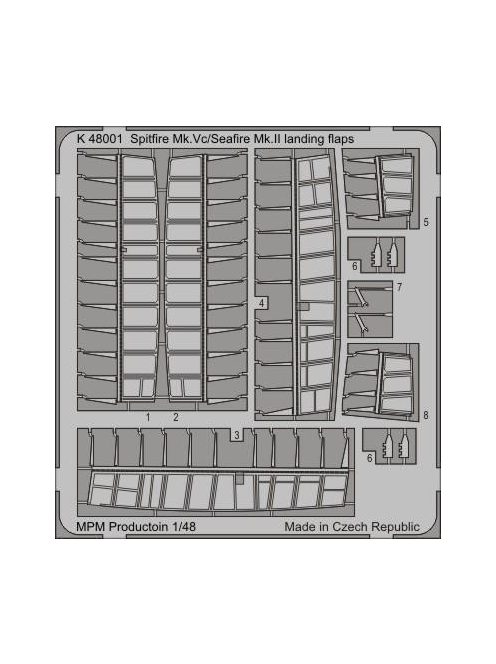 Mpm - Spitfire Mk.Vc/Seafire Mk.II landingflap