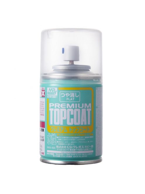 Mr. Hobby - Mr. Premium Top Coat Flat Spray B603