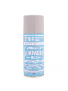 Mr Hobby - B-614 Aqueous Surfacer 500 Spray (170 ml) Gray