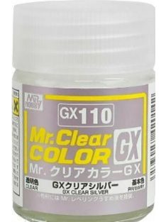   Mr. Hobby - Mr Hobby -Gunze Mr. Clear Color GX (18 ml) Clear Silver