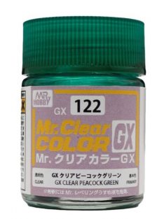   Mr Hobby - Mr Hobby -Gunze Mr. Color GX Clear Peacock Green (18 ml)