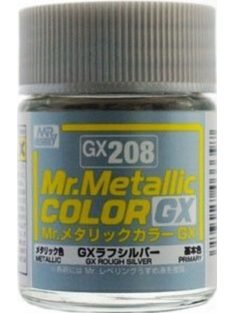   Mr Hobby - Gunze - Mr Hobby -Gunze Mr. Metallic Color GX (18 ml) Rough Silver