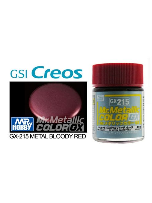 Mr. Hobby - Gx-215 Mr. Color Gx (18 Ml) Metal Bloody Red