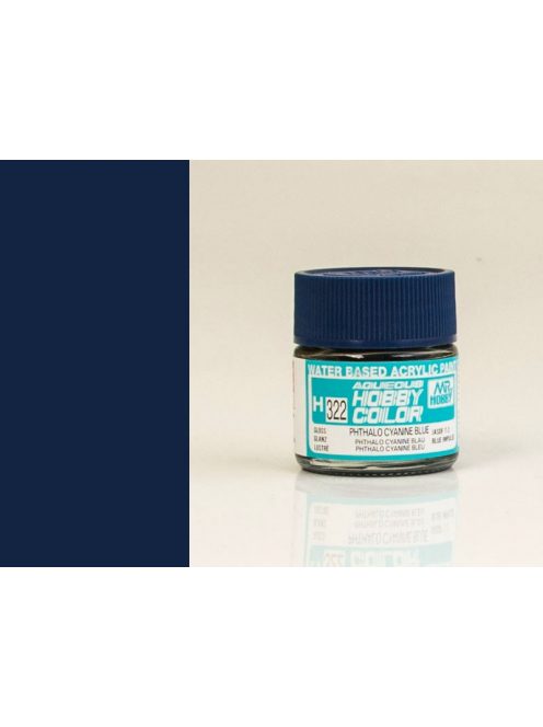 Mr. Hobby - Aqueous Hobby Color H322 Phthalo Cyanine Blue