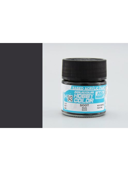 Mr. Hobby - Aqueous Hobby Color H343 Soot