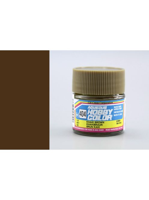 Mr. Hobby - Aqueous Hobby Color H404 Khaki Brown