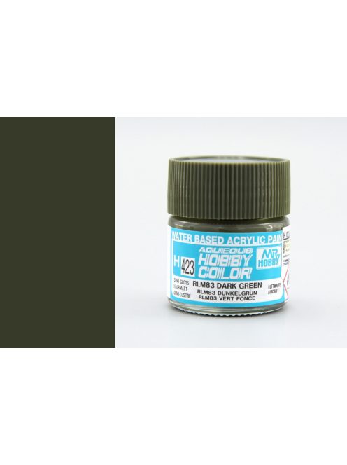 Mr. Hobby - Aqueous Hobby Color H423 RLM83 Dark Green