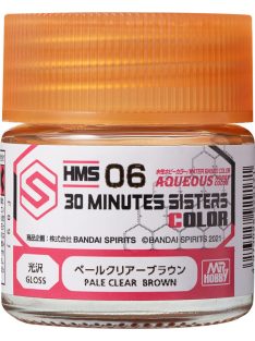   Mr Hobby - Mr Hobby -Gunze Aqueous Hobby Colors  (10 ml) 30 MINUTES SISTERS Pale Clear Brown