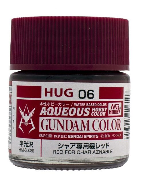 Mr. Hobby - Mr Hobby -Gunze AQUEOUS GUNDAM COLOR (10ml) RED FOR CHAR AZNABLE