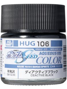   Mr Hobby - Mr Hobby -Gunze AQUEOUS GUNDAM COLOR (10ml) DEACTIVE BLACK