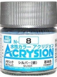 Mr. Hobby - Mr Hobby -Gunze Acrysion (10 ml) Silver