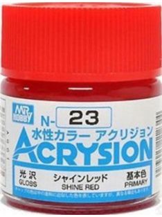 Mr. Hobby - Mr Hobby -Gunze Acrysion (10 ml) Shine Red